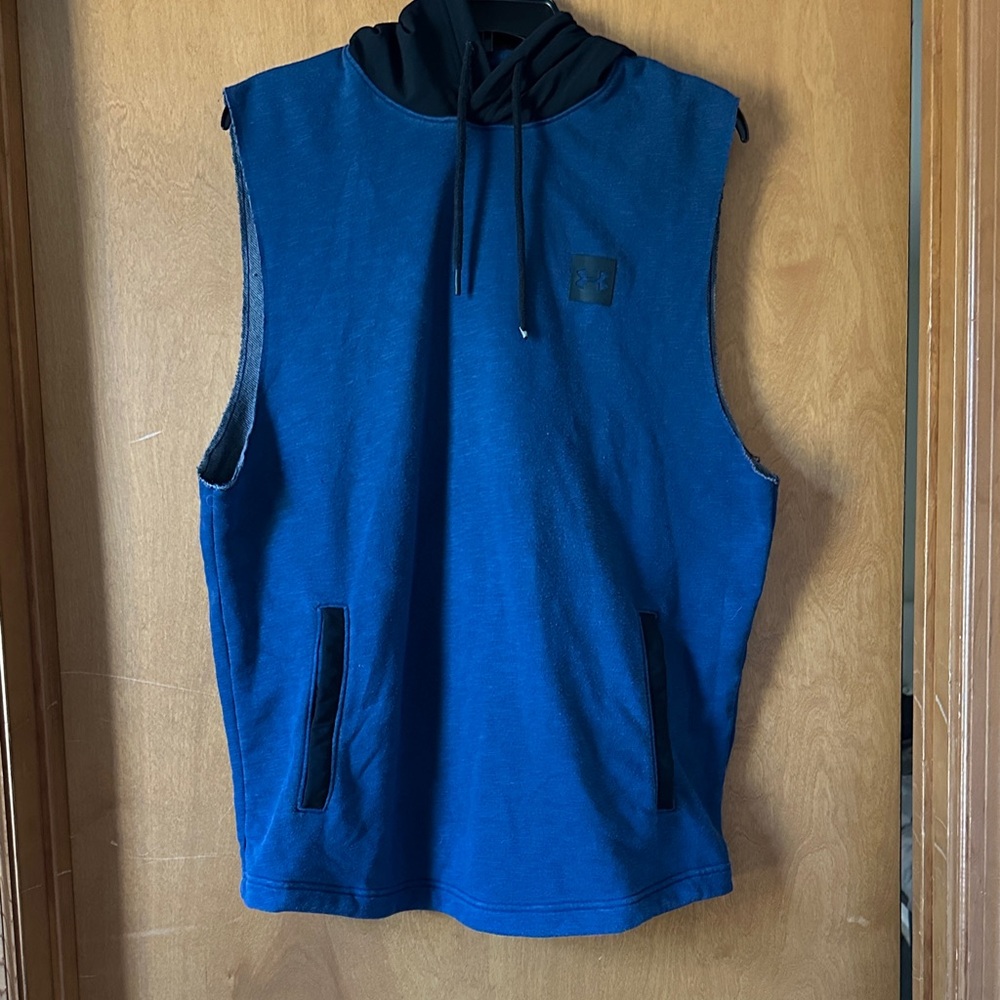 Under Armour Navy and Black Hoodie